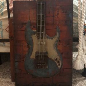 Metal guitar picture